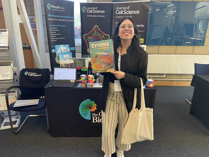Prize winner showing the board game