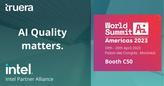 ML Monitoring leader TruEra is at the World Summit AI Americas. TruEra is an Intel Gold Partner.