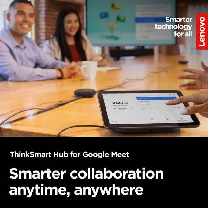 Lenovo ThinkSmart Hub for Google Meet 