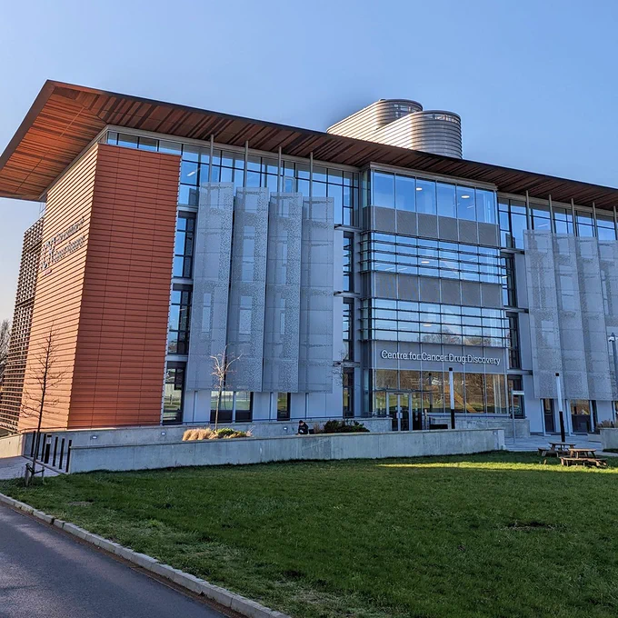 The ICR's Centre for Cancer Drug Discovery building.