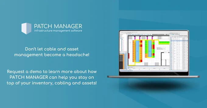 Cable and asset tracking with PATCH MANAGER