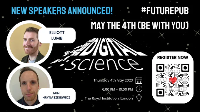 Guest speakers at #FuturePub, May the 4th 2023.