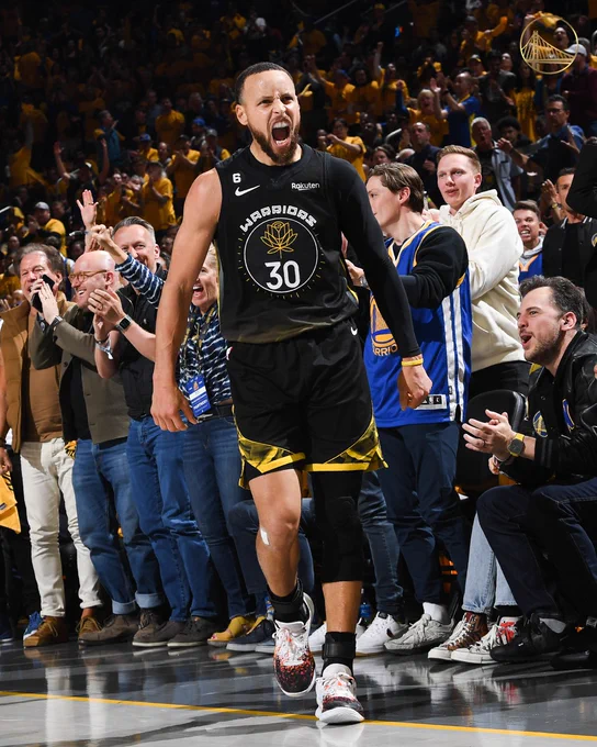 Stephen Curry hyped