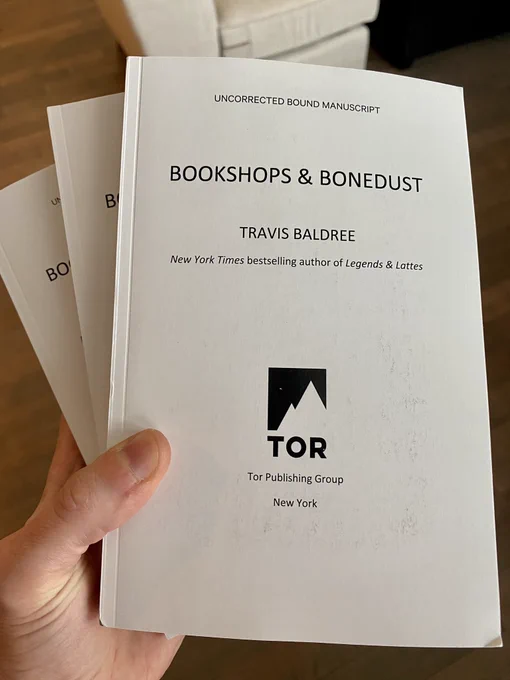ABM of Bookshops & Bonedust by Travis Baldree