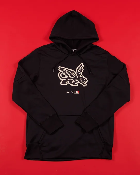 Hoodie with the new Rangers City Connect Peagle logo on it. A Peagle is a mixture between a Panther and an Eagle, inspired by blending the mascots of the Fort Worth Panthers and the Dallas Eagles.