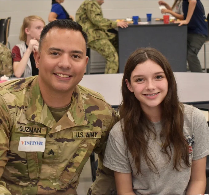 students and military parents