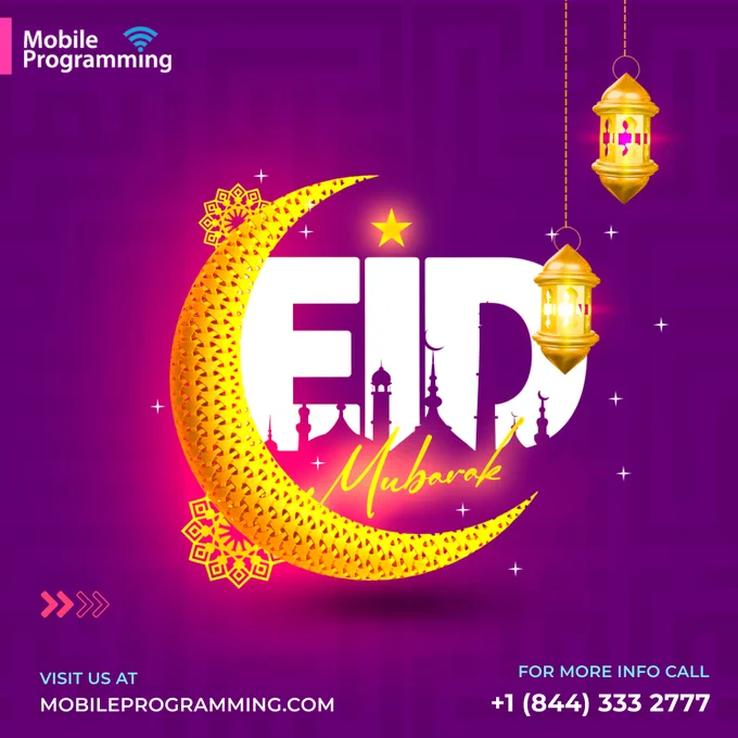 Happy Eid Post by Mobile Programming LLC