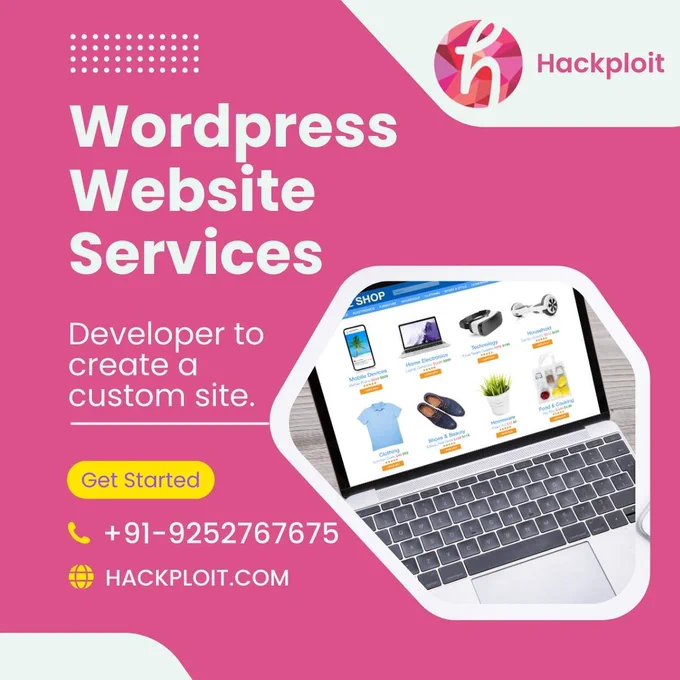 WordPress website services by hackploit 