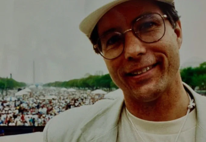 Bruce Anderson at Earth Day 1990