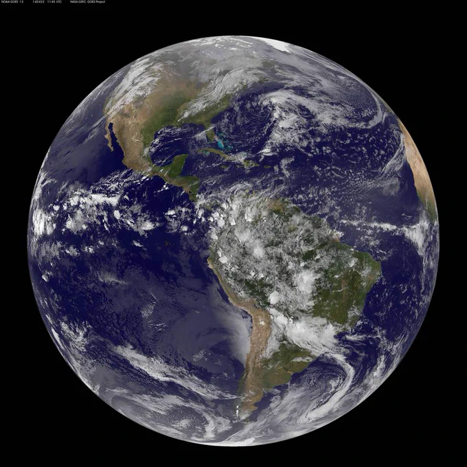 Créditos de la imagen: NASA/NOAA/GOES Project