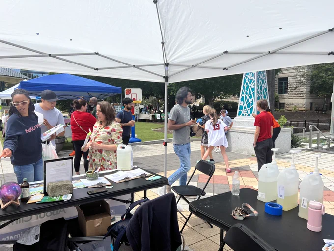 Decatur Cares about Climate Booth
