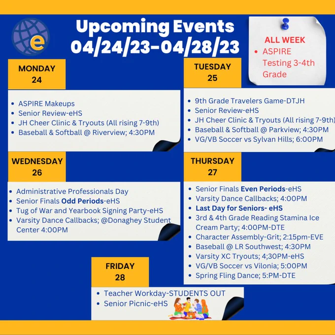 Upcoming
