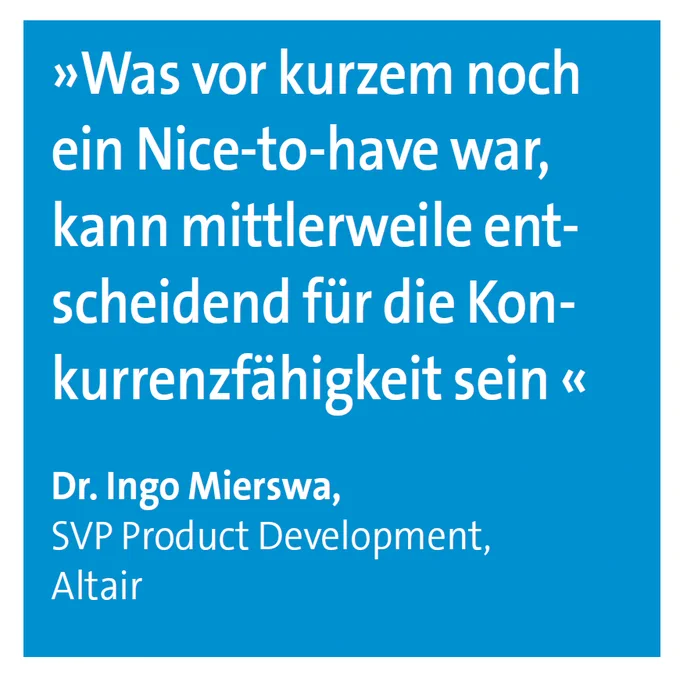 "Was bis vor kurzem noch ein Nice-to-have war, kann mittlerweile entscheidend für die Konkurrenzfähigkeit sein"