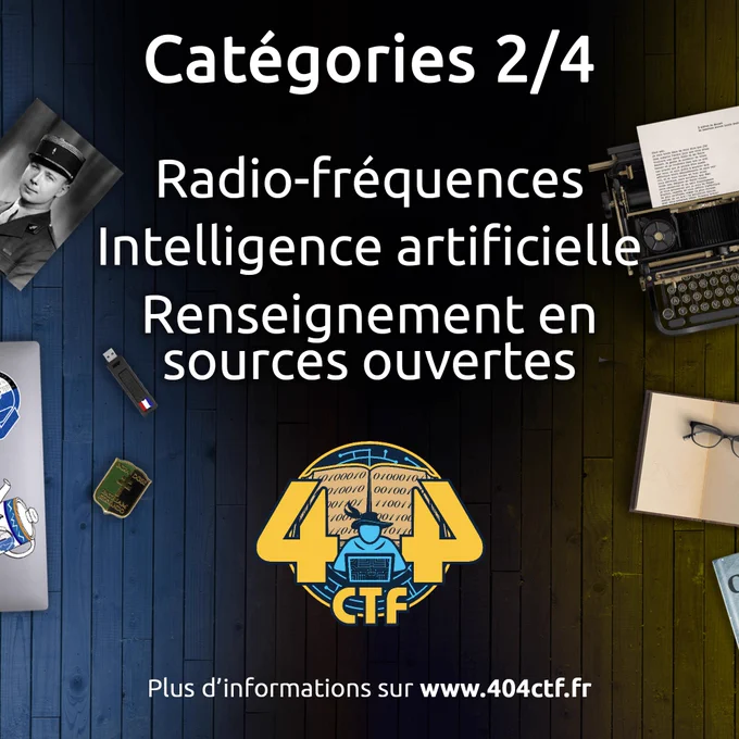 Catégories : 
 - Radio-fréquences
 - Intelligence artificielle
 - Renseignement en sources ourvertes