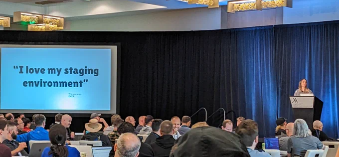 "I love my staging environment — said noone, ever" 