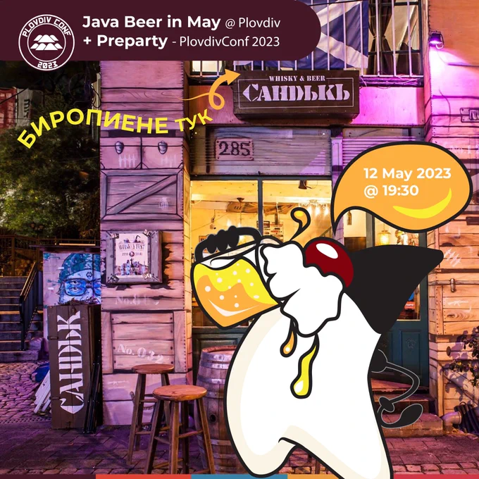 Java Beer and PlovdivConf 2023