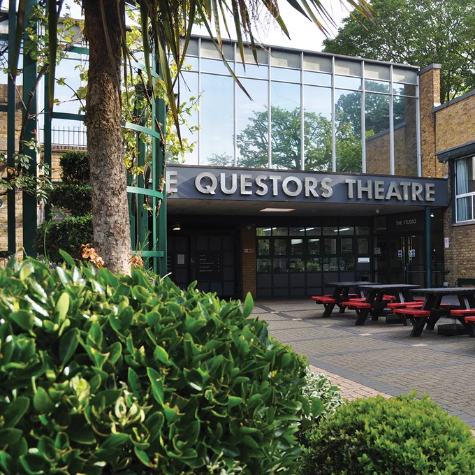 Questors Theatre courtyard
