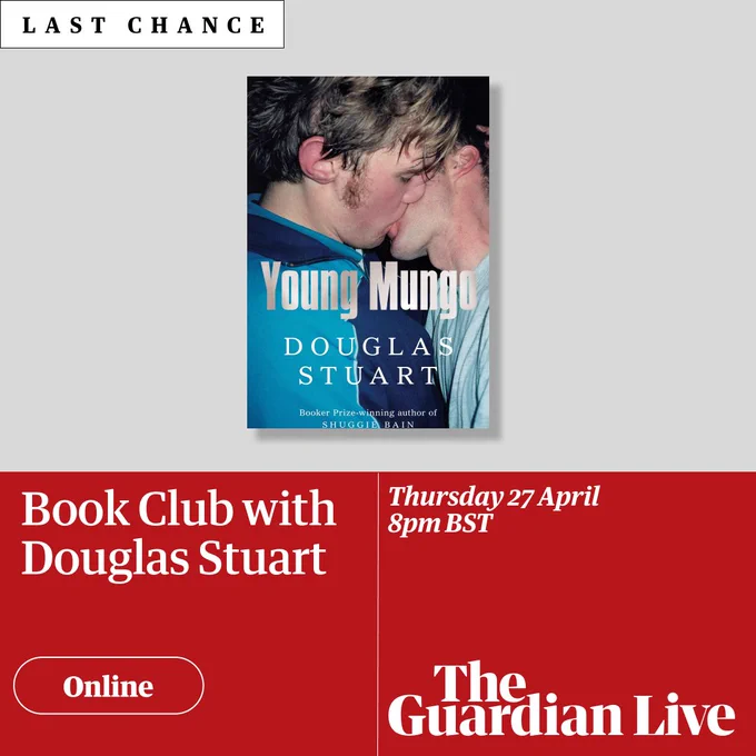 A Guardian Live event with Booker prize-winning author Douglas Stuart.