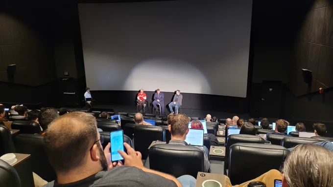 Trey Grainger & Doug Turnbull & Max Irwin on stage