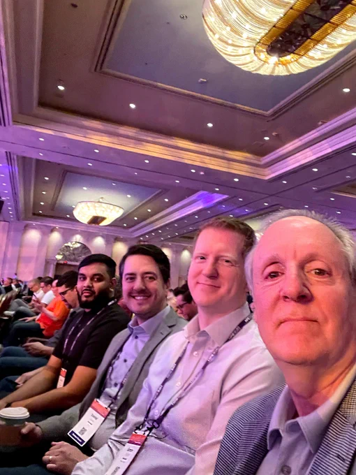 Our Datavalet team at the Aruba Atmosphere event.