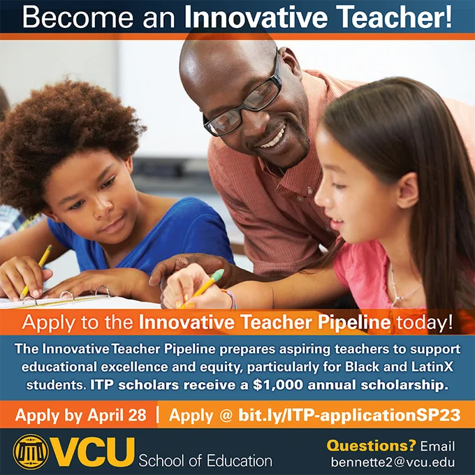 Become an Innovative Teacher! Apply by April 28, 2023.