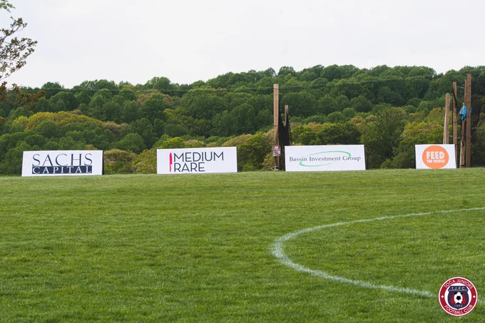 ⚽🌱 New #Softline Padded A-Frames up & the field is looking great