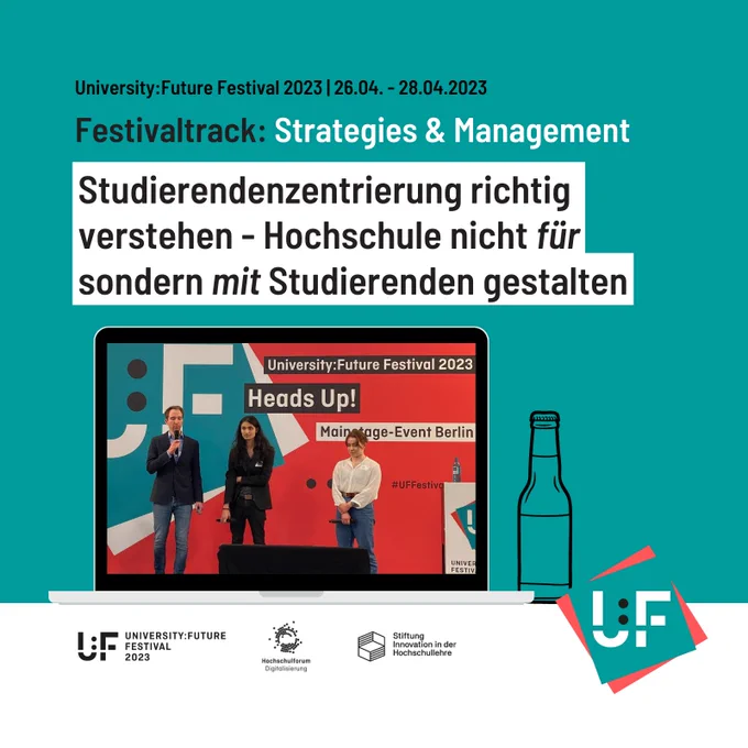 Sharepic zur Session "Studierendenzentrierung richtig verstehen".