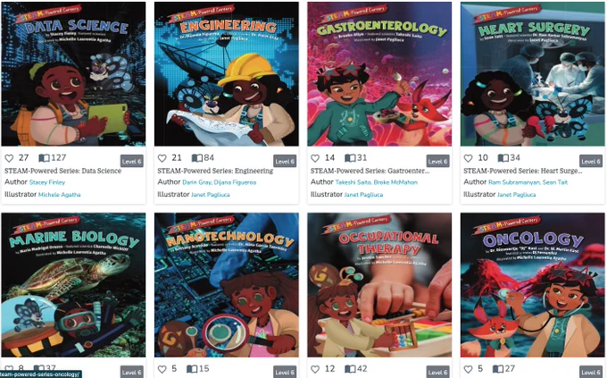 series of STEM books available 