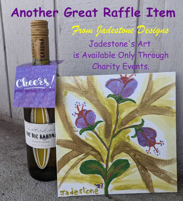 Come to our Reno Fundraiser on Mother's Day at the Zbar!

Buy a Raffle Ticket! You could win this Charity Event Only Art Raffle Package by Jadestone Designs!

Must be 21 or over to win alcohol.
Must be present to win.
Raffle Tickets are cash sales only at the event.


Pre-sale of Cocktail Judging flights at ewp.ticketspice.com/reno2023 


You can support Jadestone Designs by finding her here:

https://society6.com/jadestonedesigns
https://www.facebook.com/jadestonesdesigns/

#supportlocalartists #supportmidtownreno #supportcharites #everywhenproject #jadestonedesigns