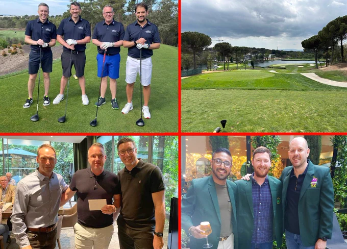 Peerless-AV & friends at the Midwich Masters golf trip