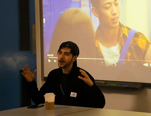 James Alexander, former Media and Performing Arts student and current Casting Director for Big Brother visited BHASVIC to share information about his career path and how he got to where he is today. James is a Senior Casting Producer working in TV. After studying Film & Media at BHASVIC and then Film Studies at University, James started working in TV Development, before quickly moving into casting. His credits include casting shows such as Big Brother (ITV), Hunted (Channel 4), Lovestruck High (Amazon Prime), Gogglebox (Channel 4) and Paradise (Netflix) along with other shows. Students appreciated hearing insider tips from James on how to find work experience and jobs in the TV industry. 