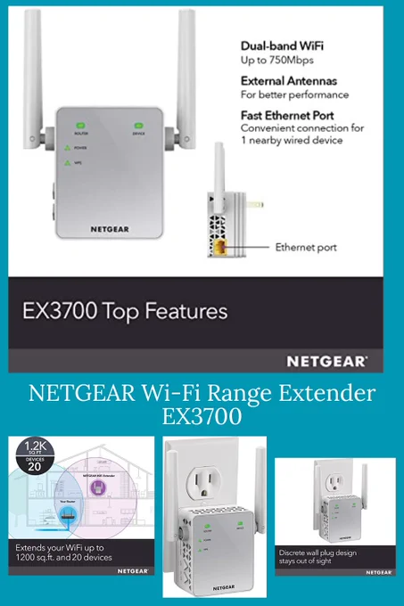 #shooting #extender #2a #ex3700 #beta #progamer #glock #unlimtedlte #pistol #lte #gun #200mps #rifle #data #pewpew #camera #america #twitch #rangeday #awesome #igmilitia #ultraspeed #merica #gigabit
About This Item

The NETGEAR Wi-Fi Range Extender EX3700 is a popular device that can help extend the range and improve the coverage of an existing wireless network. Below are some key features, benefits, and considerations to help you understand the product in more detail.

Easy Setup: One of the most significant benefits of the EX3700 is that it's incredibly easy to set up. With just a few clicks, users can connect the extender to their existing Wi-Fi network, and enjoy enhanced coverage without the need for any additional equipment or complicated installations.
Dual-band Wi-Fi: The EX3700 supports both 2.4GHz and 5GHz Wi-Fi bands, which provides users with the flexibility to choose the best option for their specific needs. The 2.4GHz band offers more extended coverage, while the 5GHz ban