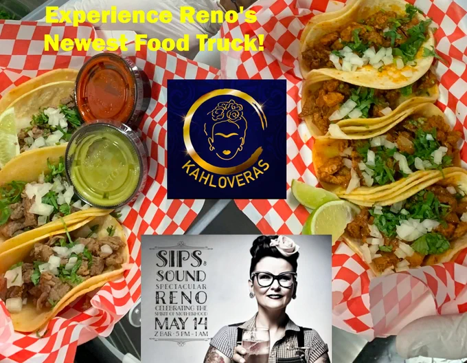 Reno's Newest Food Truck will be at our Fundraiser tomorrow Sunday May 14th at the Z Bar!

You can follow Kahloveras on Facebook @kahloveras & on Instagram @kahloveras_foodtruck

https://www.facebook.com/profile.php?id=100087735132022&mibextid=ZbWKwL


To purchase your judging flights for the Z Bar Cocktail Competition you can go here: ewp.ticketspice.com/reno2023 


#kahloverasfoodtruck #supportlocalbusiness #midtownreno #zbarreno #mothersday2023 #supportnonprofits