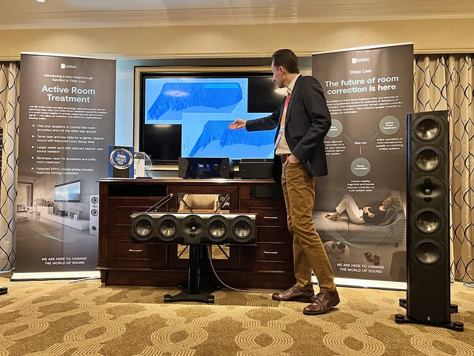 Dirac, StormAudio, and Perlisten Team Up to Showcase Dirac Live Active Room Treatment at High End Munich 2023
Read More https://audioxpress.com/news/dirac-stormaudio-and-perlisten-team-up-to-showcase-dirac-live-active-room-treatment-at-high-end-munich-2023

Dirac has teamed up StormAudio and Perlisten to showcase the ultimate immersive home theater demonstration. Attendees at the High End Munich show, which runs from May 18-21, will have the opportunity to experience the possibilities of the new Dirac Live Active Room Treatment software with StormAudio’s powerful ISP Elite MK3 Immersive Sound Processor, played through a THX Certified Dominus home theater-quality Perlisten 11.7.6 surround sound system. The jointly-delivered demo will take place in Atrium 3.1, room D111 and C112.
#immersiveaudio #roomoptimization #roommodes 