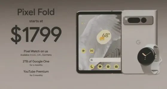 Google pixel fold price