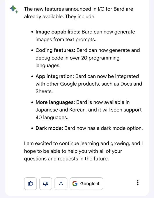 Bare I/O new features available