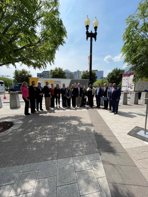 FMCSA leadership and safety partners group picture. 