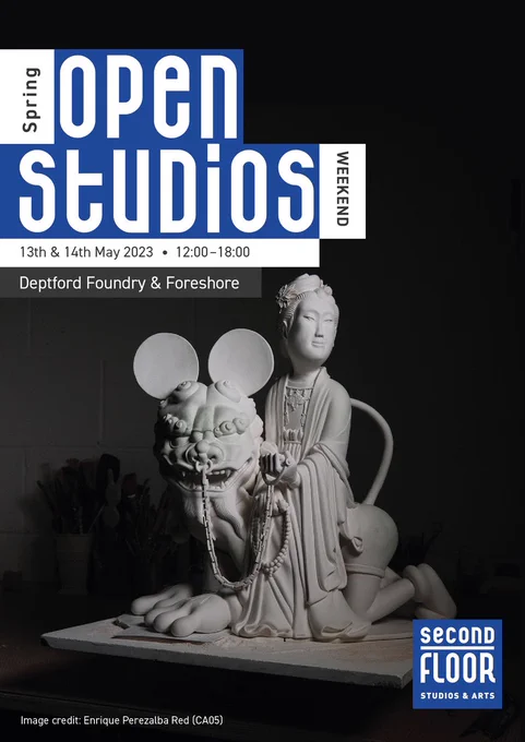Visit Second Floor Studios & Arts Open Studio Weekend 13 & 14 May 2023 Deptford, London