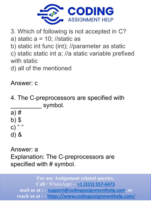 Coding Assignment Help
