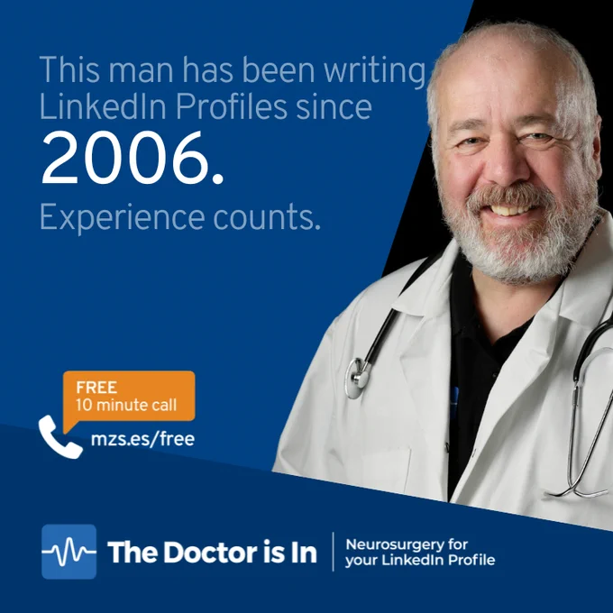 David Petherick has been writing LinkedIn Profiles since 2006