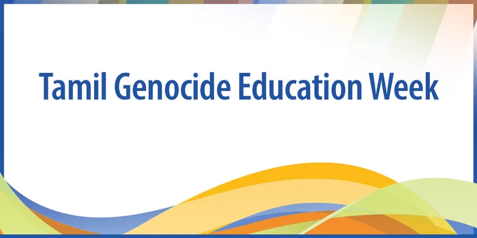 Tamil Genocide Education Week