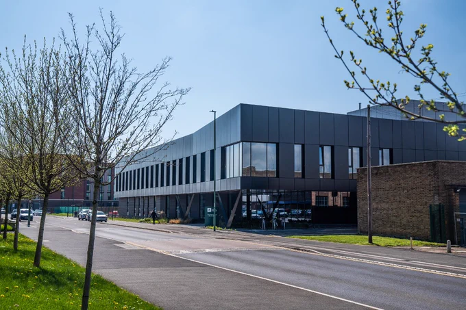Photograph of the PEMC building on Jubilee Campus.