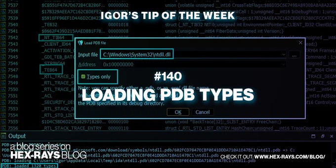 Igor’s tip of the week #140: Loading PDB types