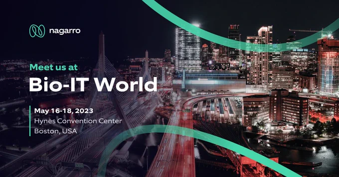 Meet Nagarro experts at the Bio-IT World Conference 2023