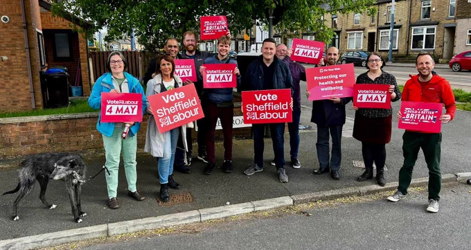 Wes Streeting MP with Labour councillors and activists