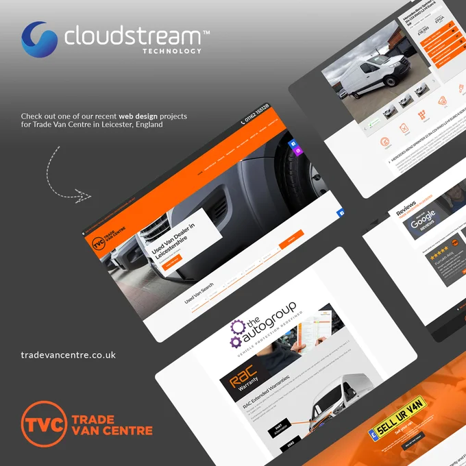 Van Dealers Website Design