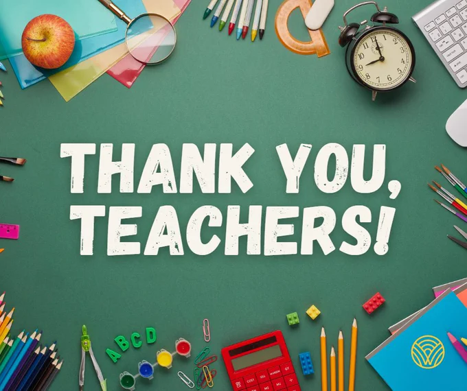 Thank you, Teachers!