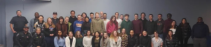 Group picture of summer students