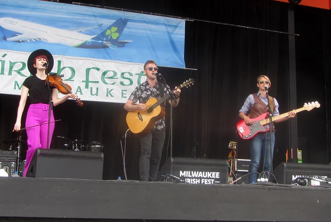 House of Hamill performing at Milwaukee Irish Fest 2022