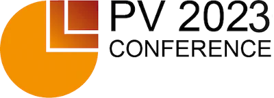 The PV2023 conference logo